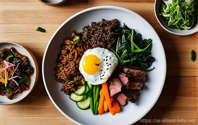 한식의 글로벌 스타트업 - **Prompt 1: Future of Korean Healthy Cuisine**
    "A vibrant and futuristic kitchen scene showcasin...