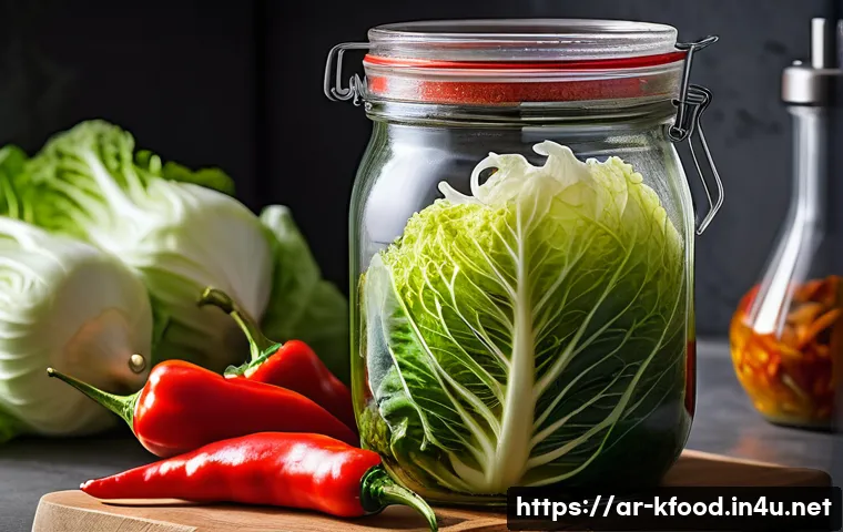 한식 김치 종류와 영양 정보 관련 이미지 1